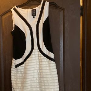 Black & White Dress by Jax - Size 8